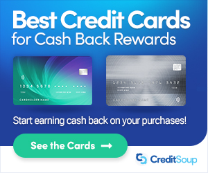 Cash back credit cards